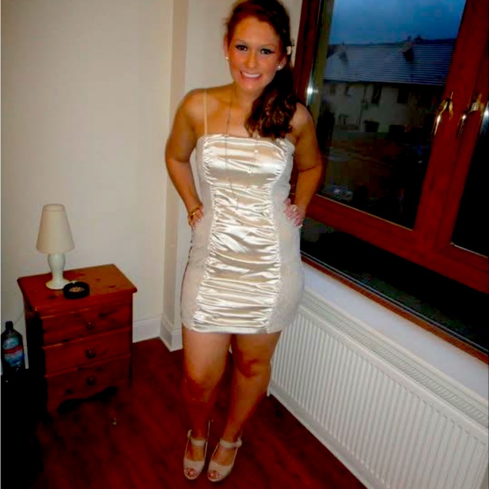Champagne Dress (perfect for a wedding)
